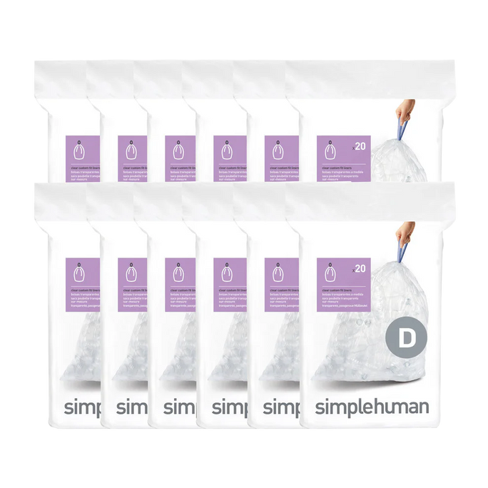 Code D Clear Recycling Custom Fit Liners