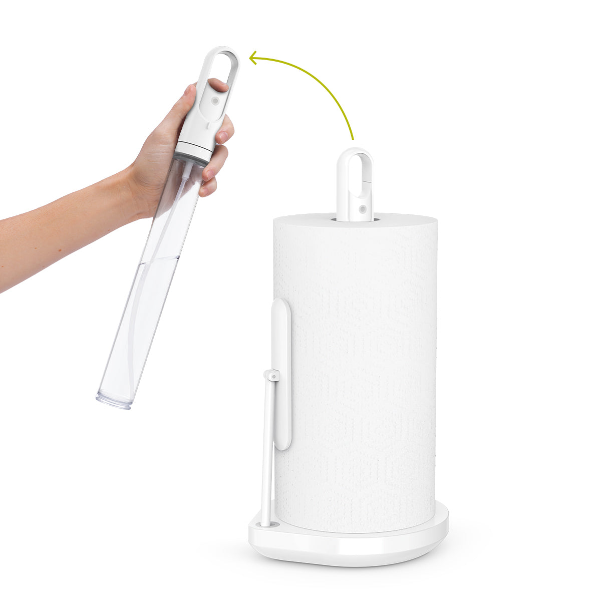 simplehuman Paper Towel Pump in 2023  Simplehuman, Cleaning tools, Paper  towel holder