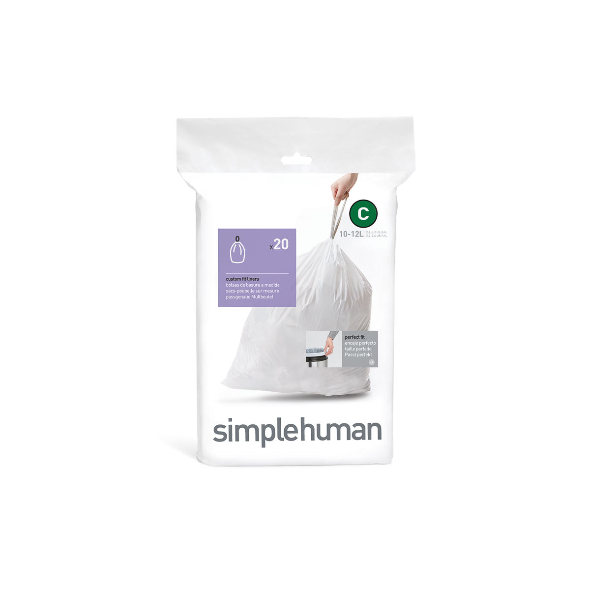 simplehuman™ (Q) Custom Fit Trash Can Liners