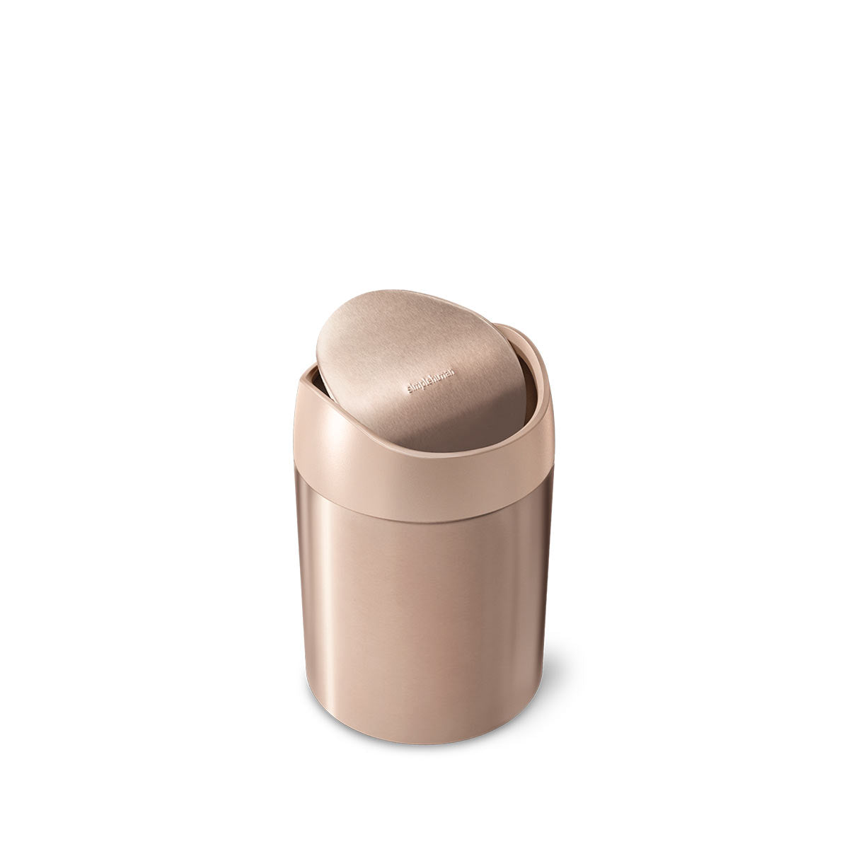 Simplehuman Poubelles - Mini poubelle de table, 1,5 l, rose gold CW2085