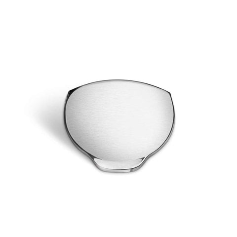brushed nickel lid