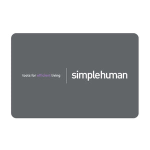 simplehuman gift card - brand design