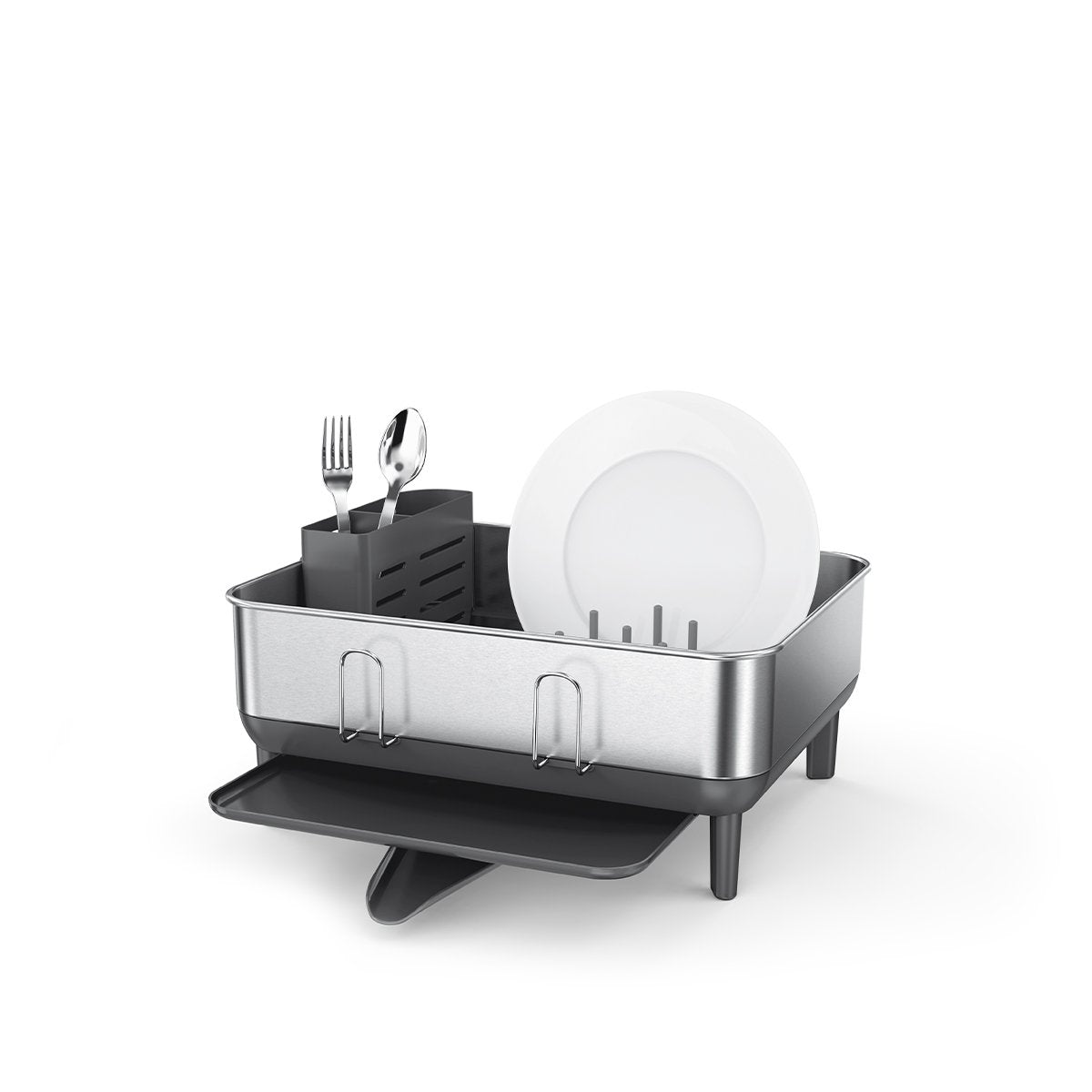 compact steel frame dishrack product support