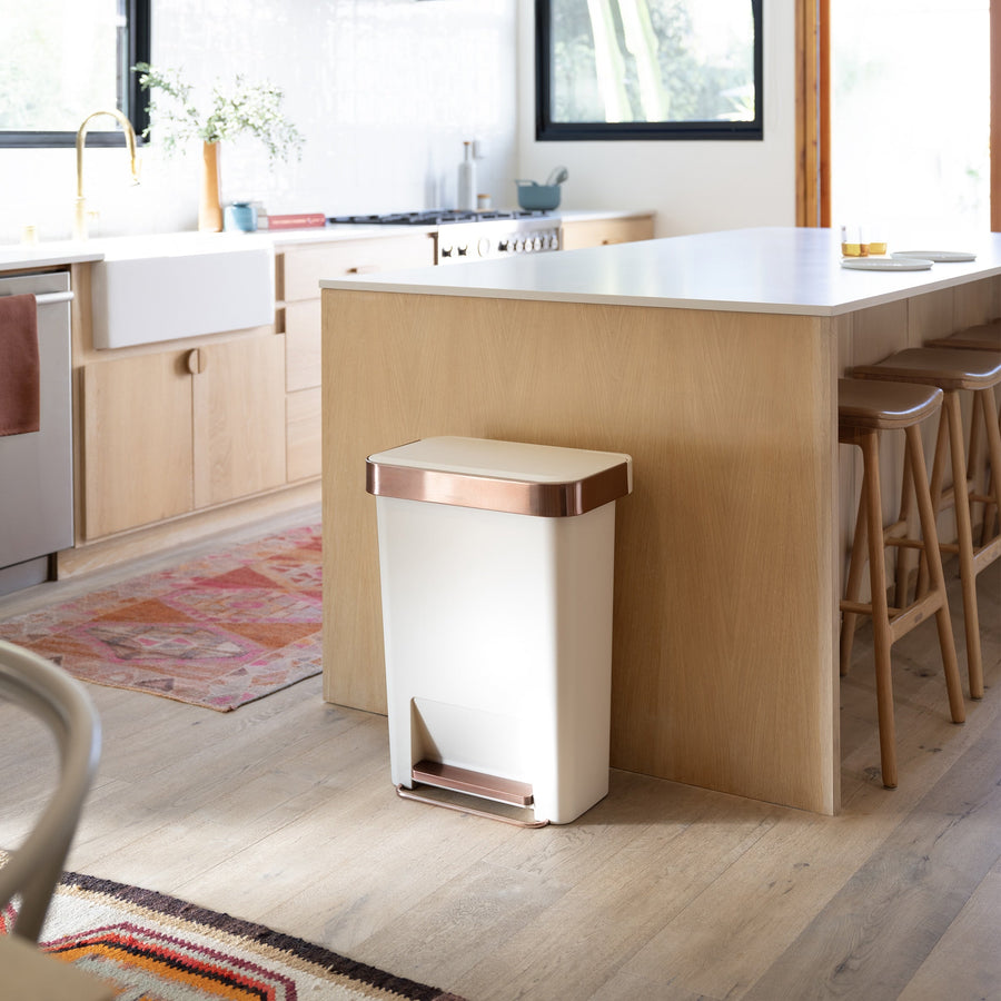 45L Hybrid Rectangular Step Can