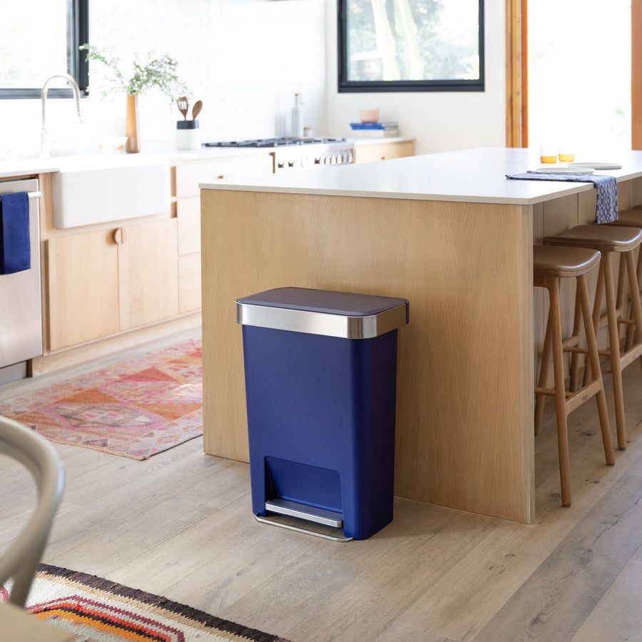 45L Hybrid Rectangular Step Can