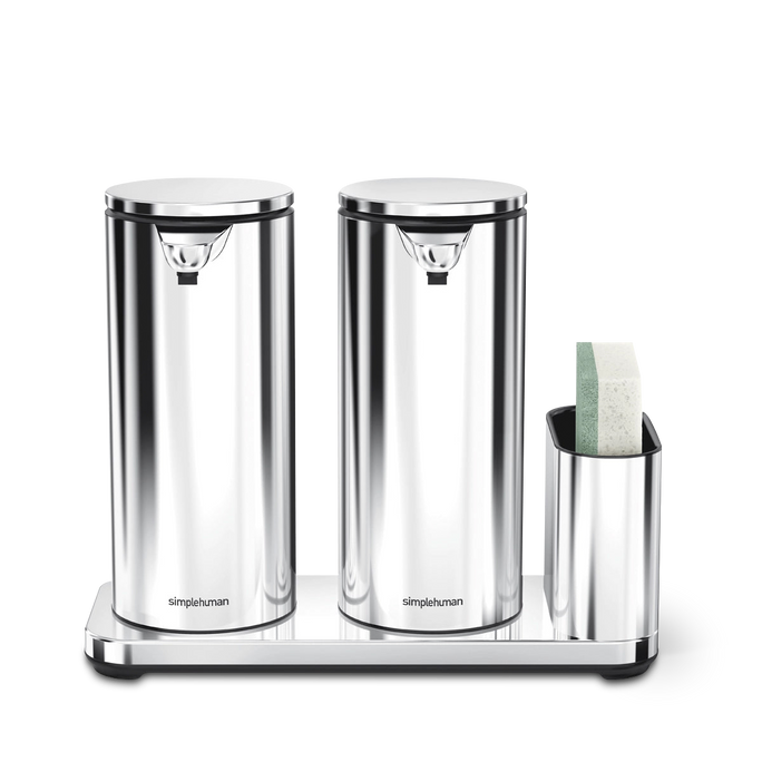 Dual Sensor Pump 14 oz. + Caddy