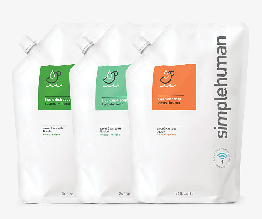 citrus blossom liquid dish soap refill pouch