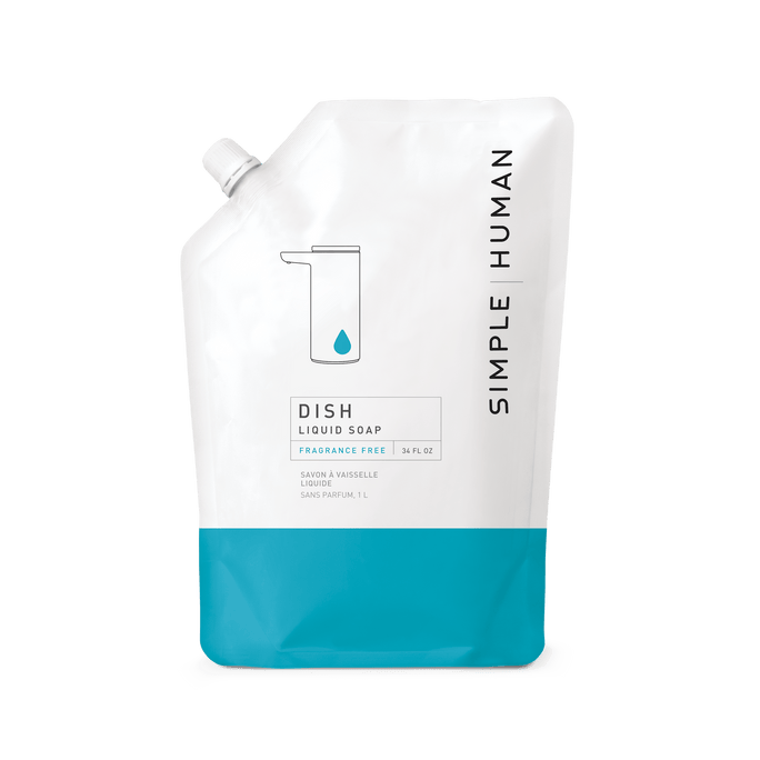 Fragrance Free Liquid Dish Soap Refill Pouch