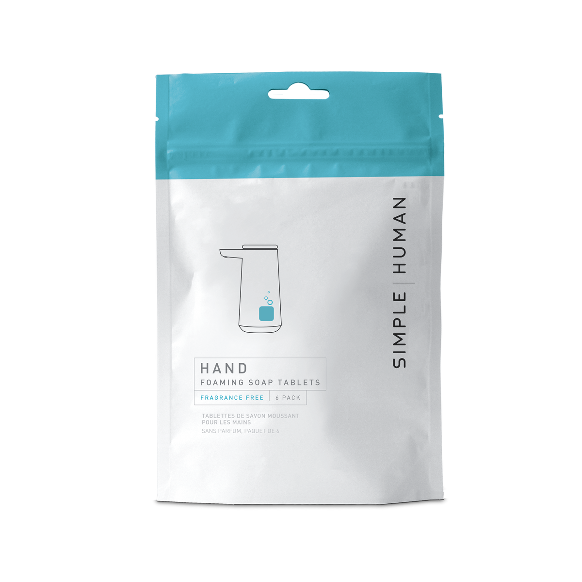 Fragrance Free Foaming Hand Soap Tablets