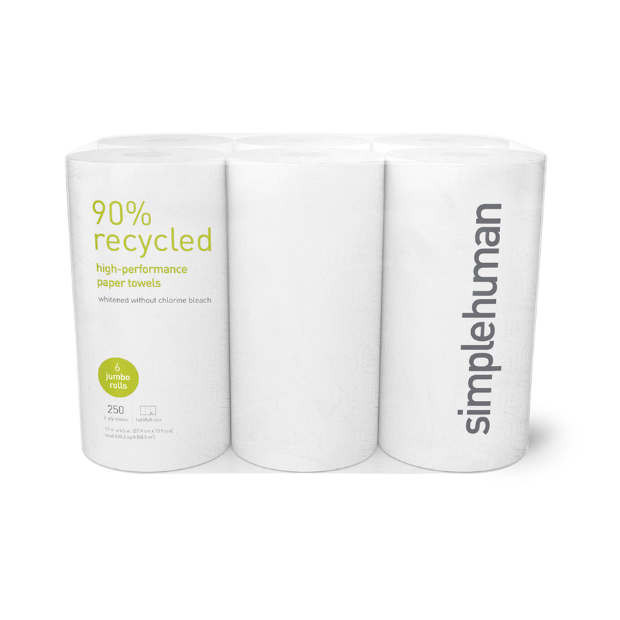 High-Performance Paper Towels 90% Recycled