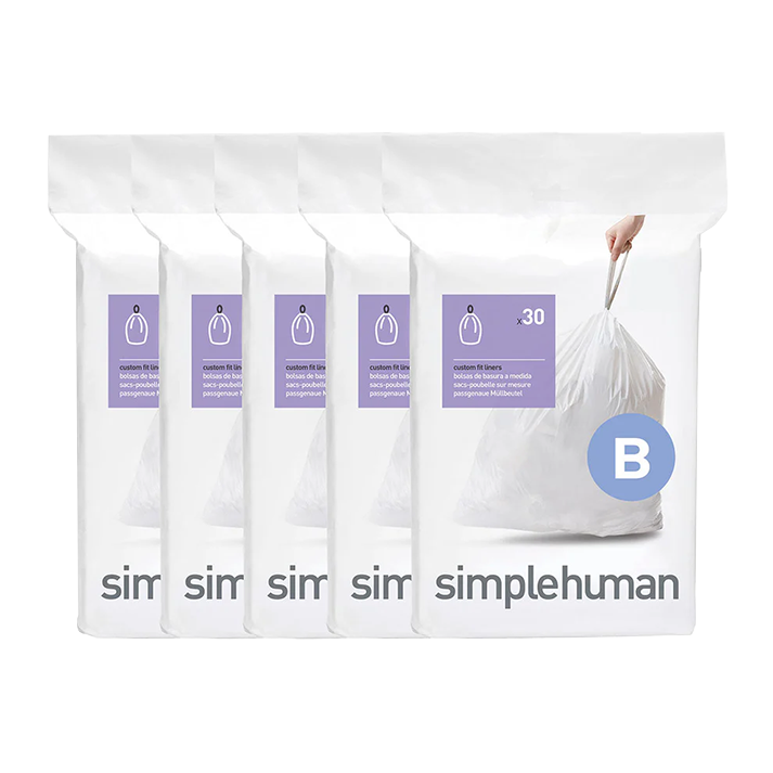 Code B Custom Fit Liners - White / 150 Pack