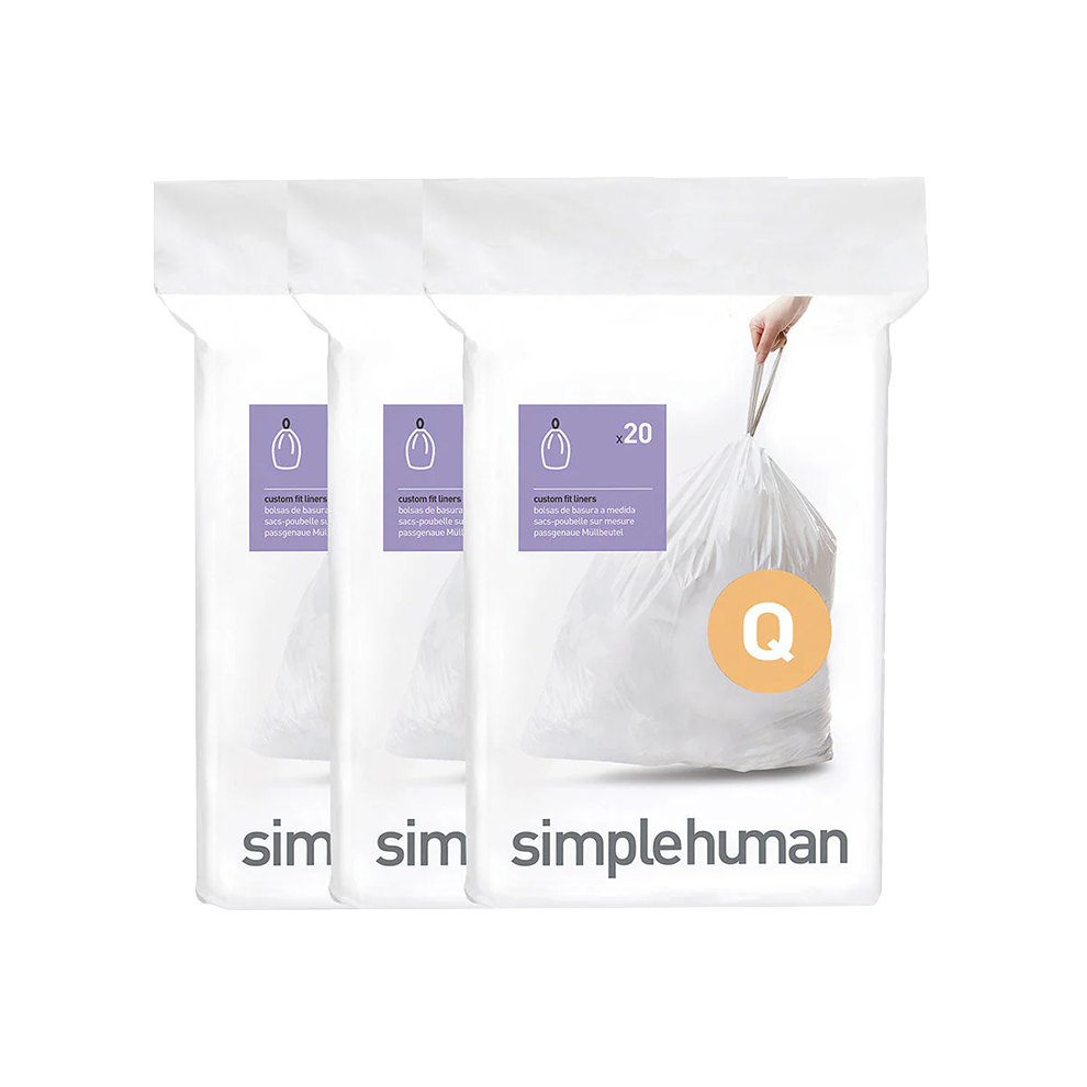 Simplehuman Liner Guide Code simplehuman code Q custom fit liners