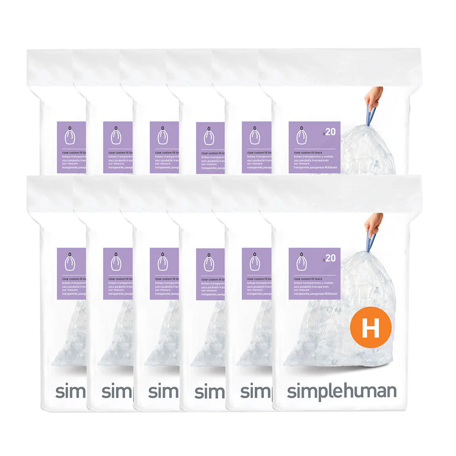 Code H Clear Recycling Custom Fit Liners