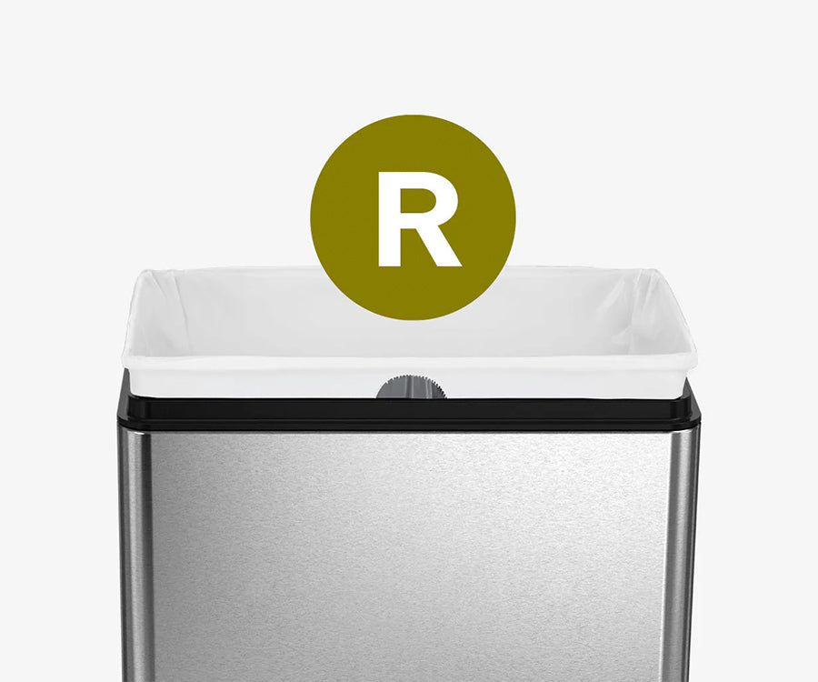 25L slim open can