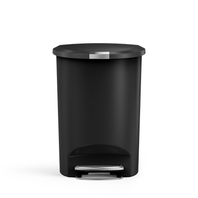 50L semi-round plastic step can