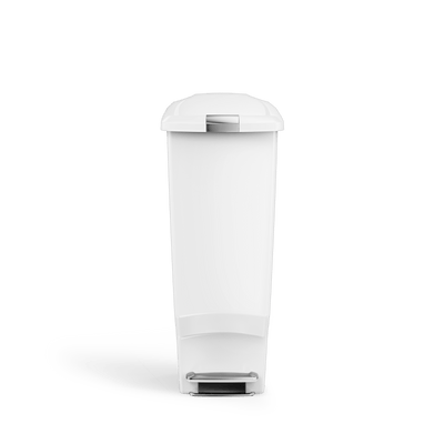 40L Hybrid Slim Step CanWhite