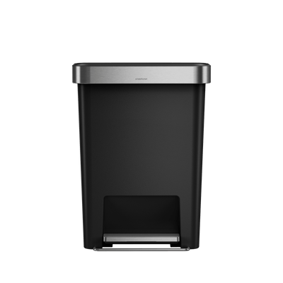 45L plastic rectangular step can