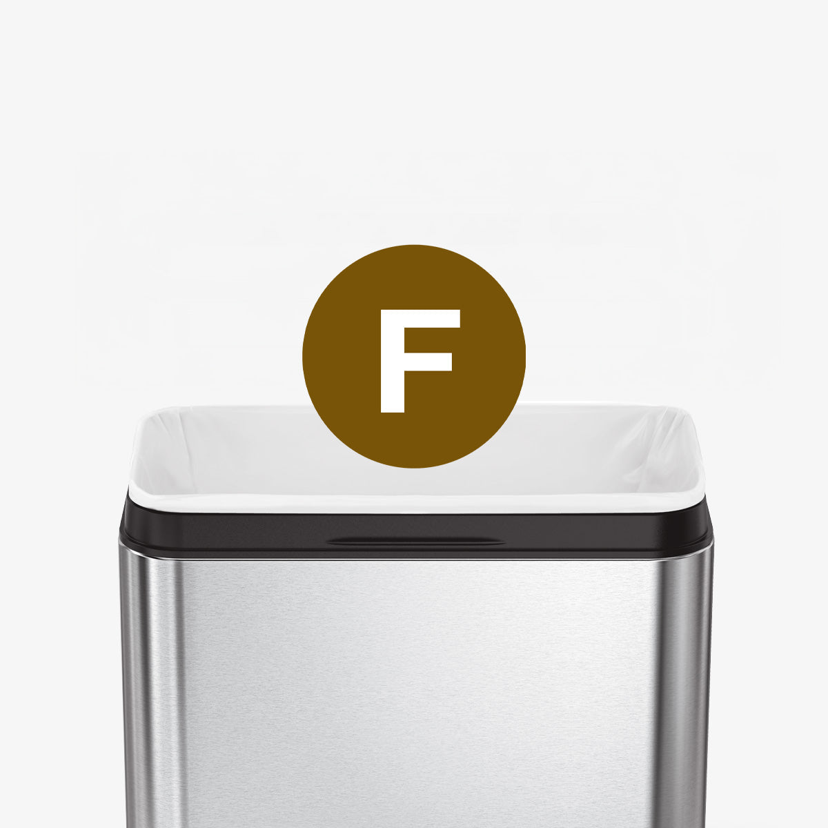 25L Slim Open Can - Simplehuman