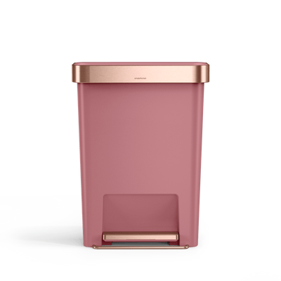45L Hybrid Rectangular Step CanBlush
