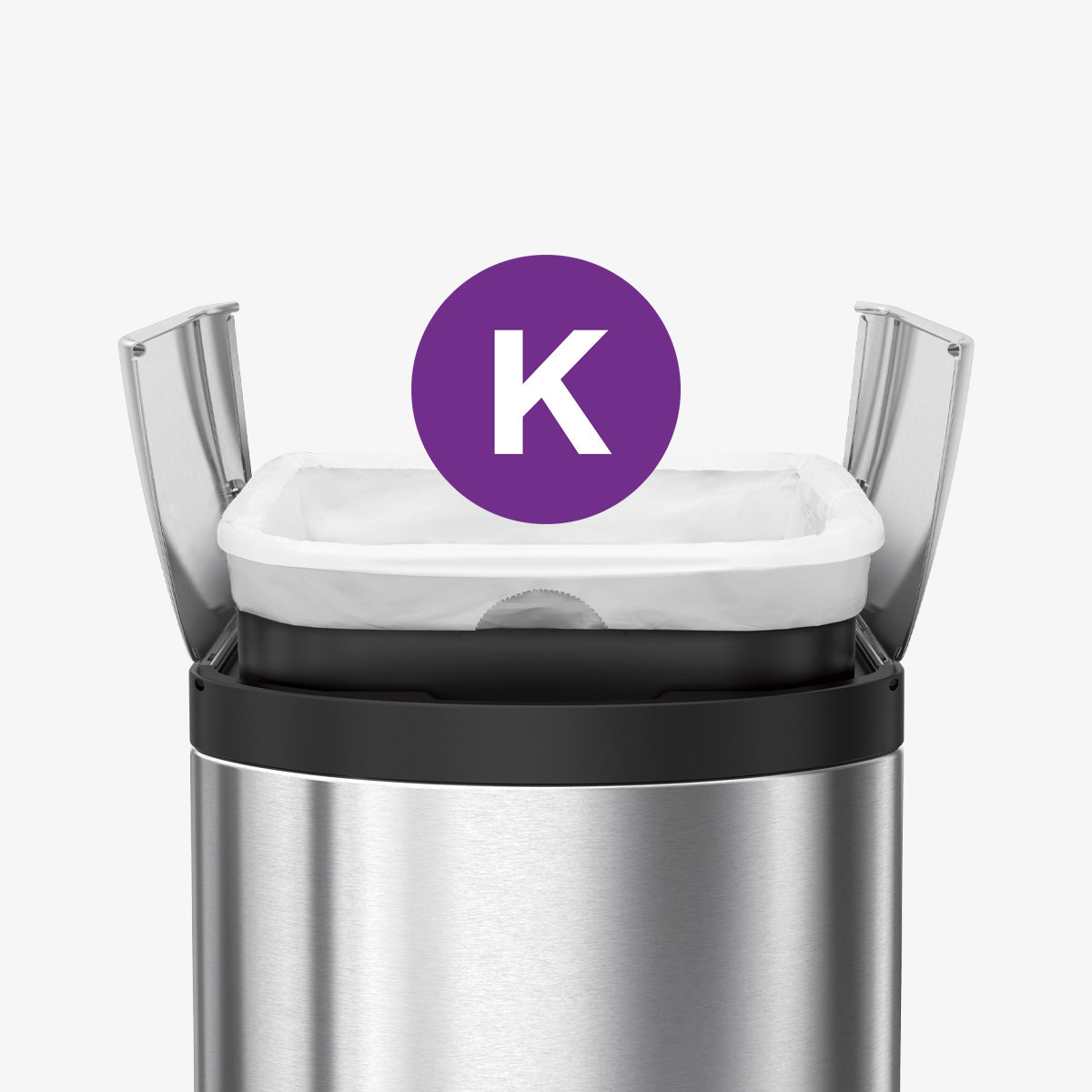 45L Butterfly Step Can - Simplehuman