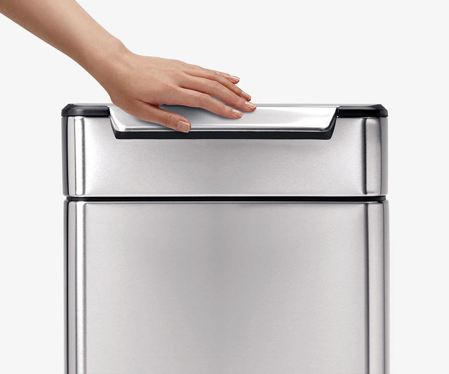 40L slim rectangular touch-bar can