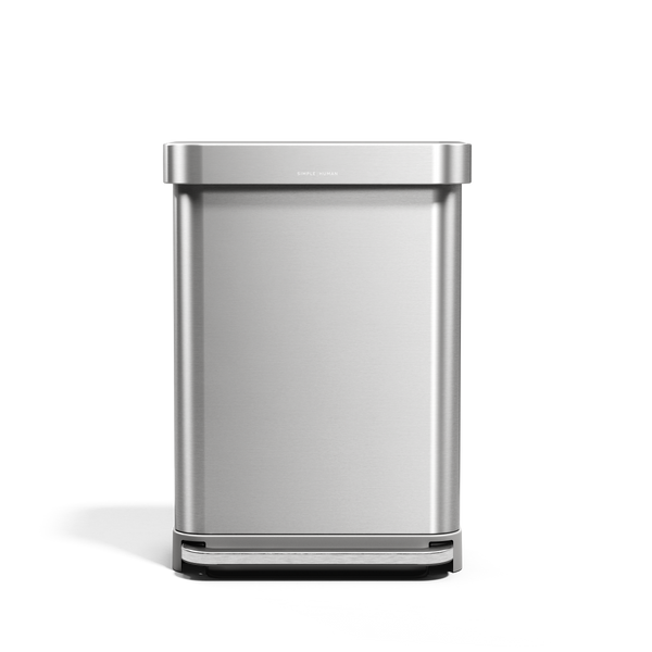 55L Rectangular Step Can with Liner Pocket