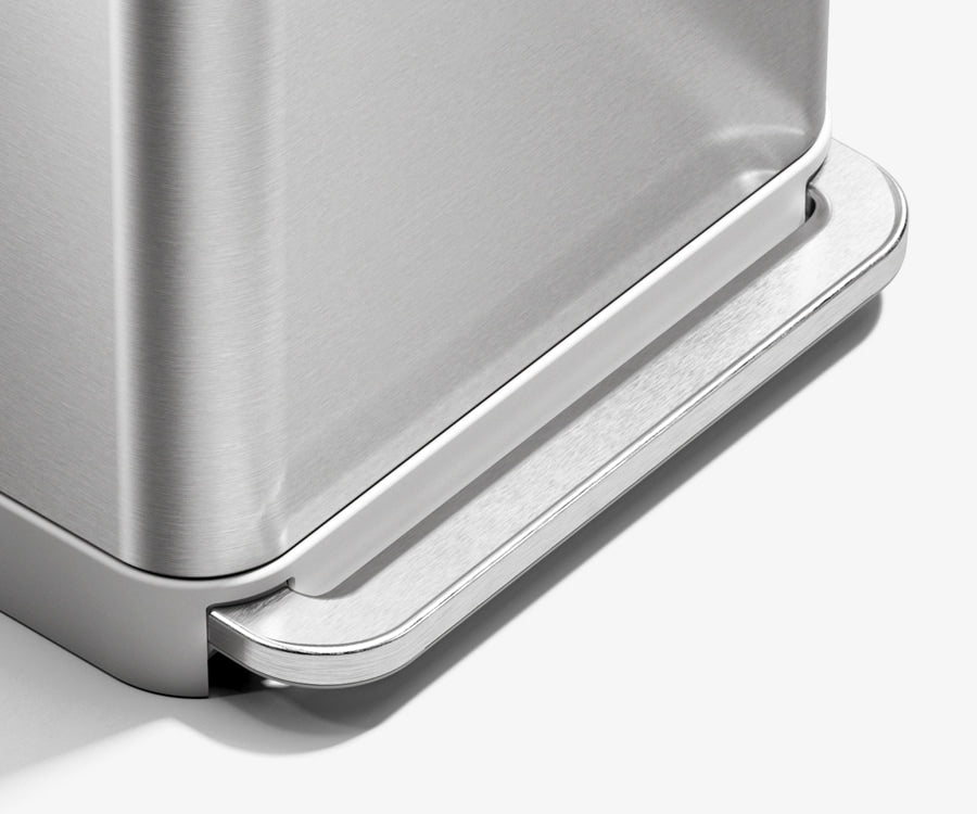 55L Rectangular Step Can with Liner Pocket - Simplehuman