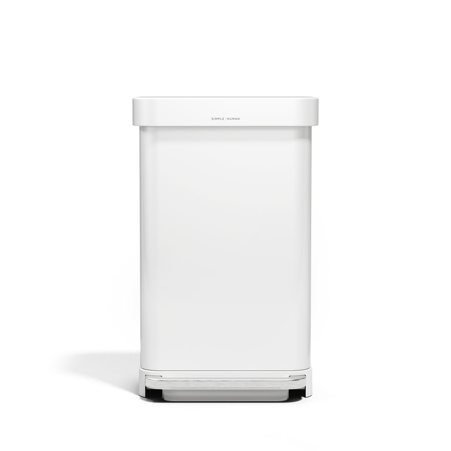 55L Rectangular Step Can with Liner Pocket - Simplehuman 55L Rectangular Step Can with Liner Pocket - Simplehuman