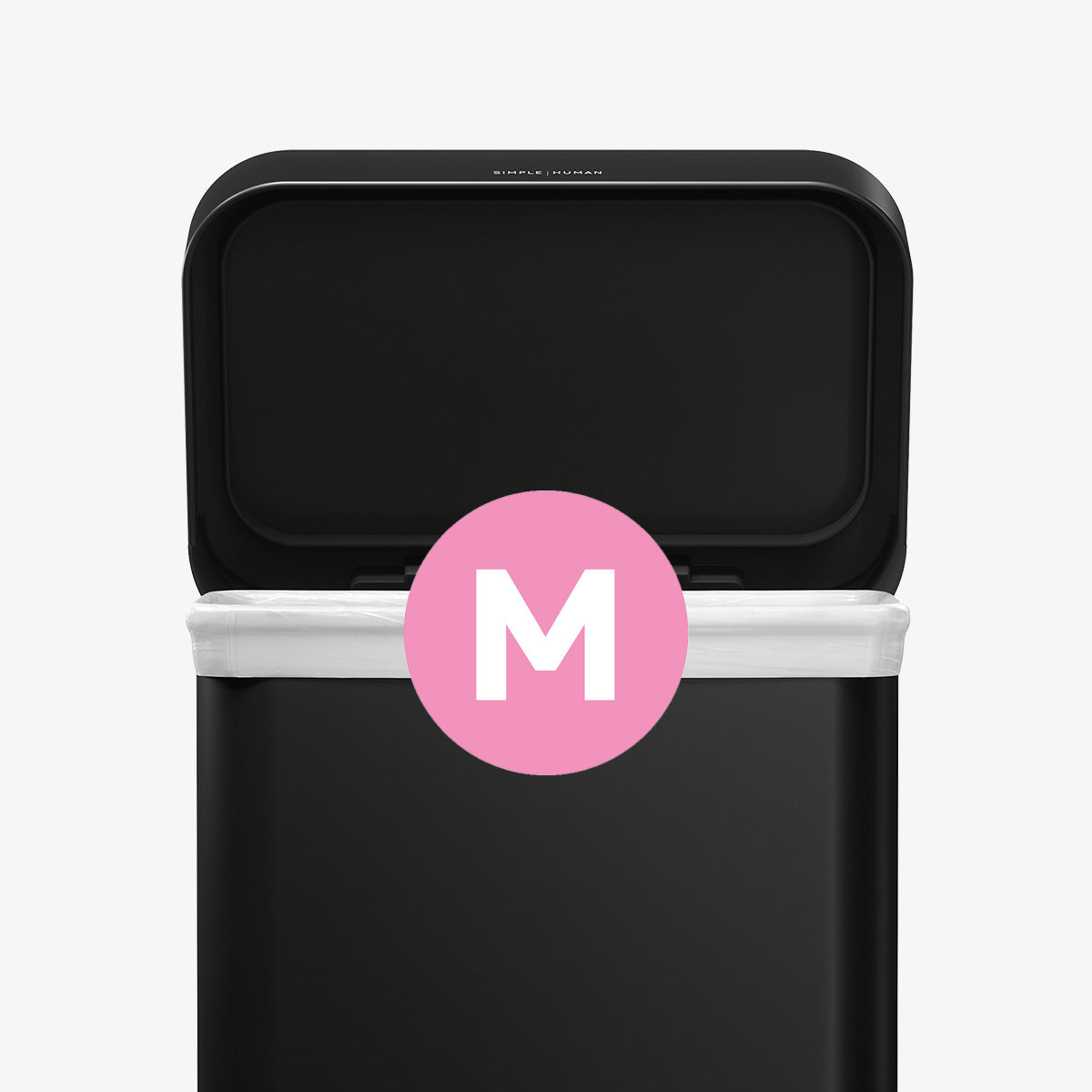 45L Rectangular Step Can with Liner Pocket - Simplehuman