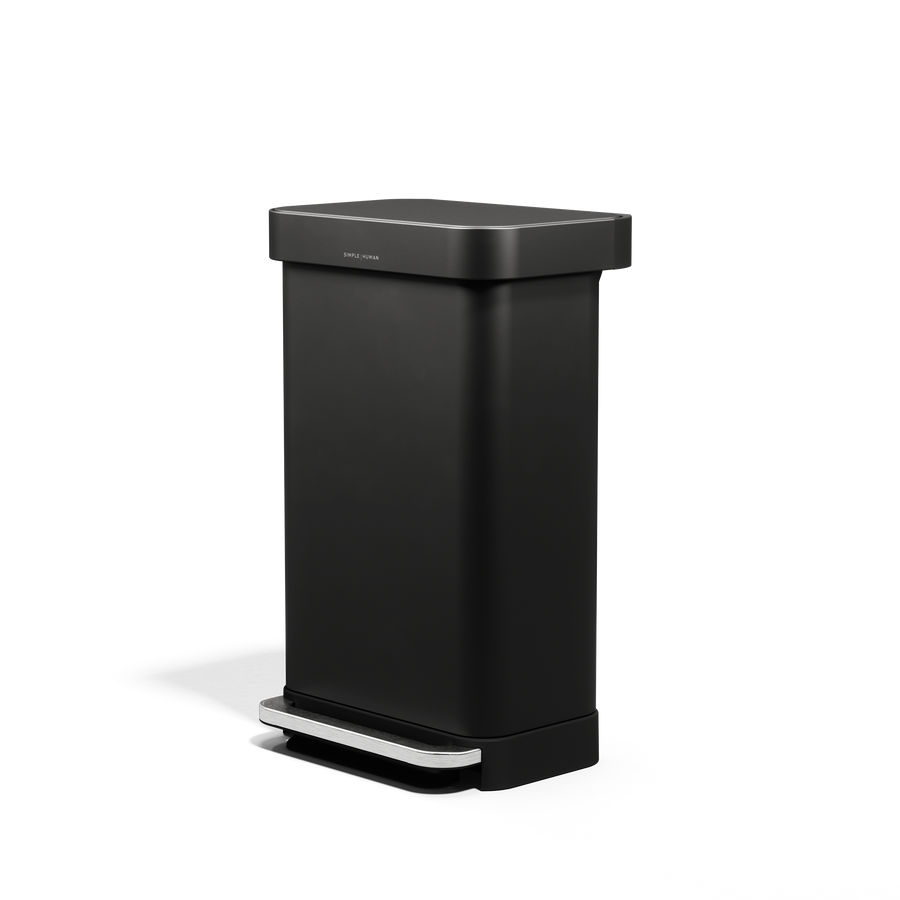 45L Rectangular Step Can with Liner Pocket - Simplehuman