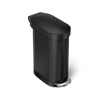 45L Slim Step CanMatte Black