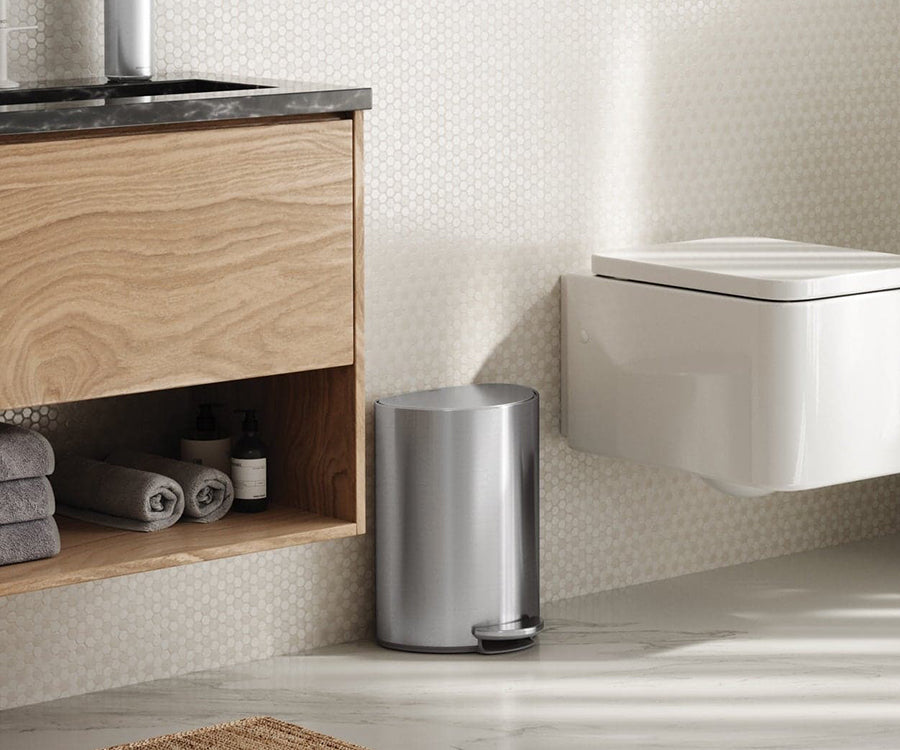 6L Semi-Round Step Can - Simplehuman