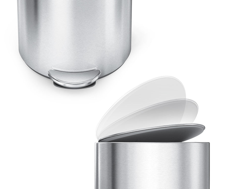 6L Semi-Round Step Can - Simplehuman
