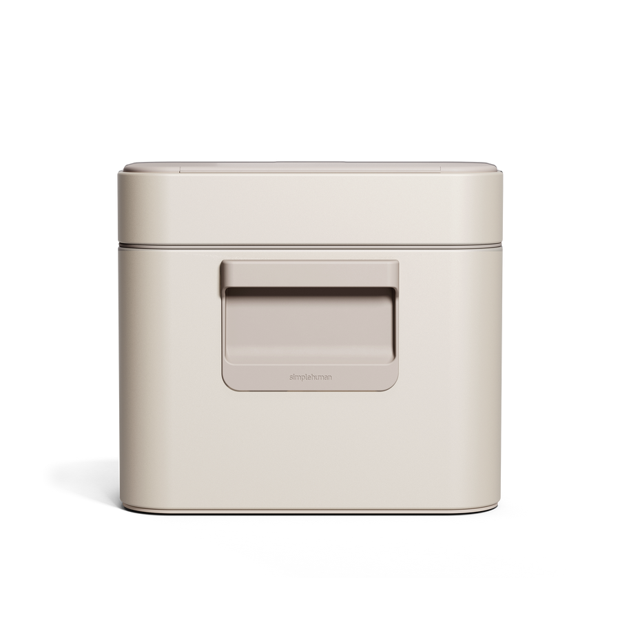 Simplehuman's Compost Caddy, back view. 