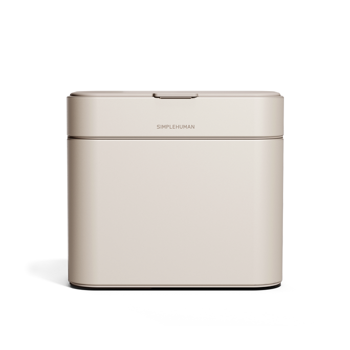Simplehuman's Compost Caddy, front view. 