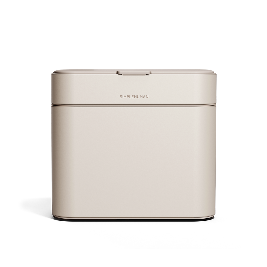 Simplehuman's Compost Caddy, front view. 