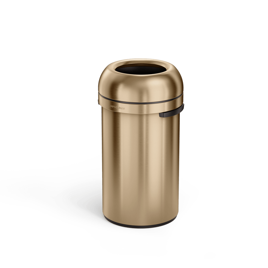 60L All-Steel Bullet Open Can - Simplehuman 60L All-Steel Bullet Open Can - Simplehuman