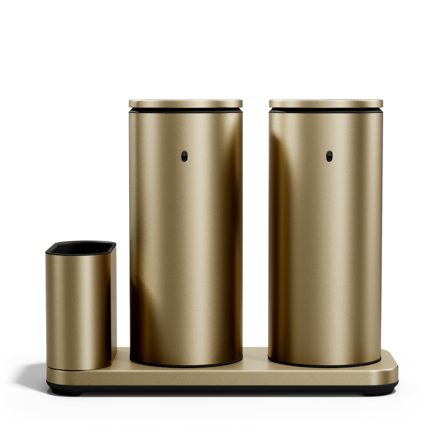 Dual Sensor Pump 14 oz. + Caddy