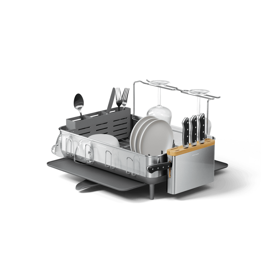 Compact Steel Frame Dishrack - Simplehuman
