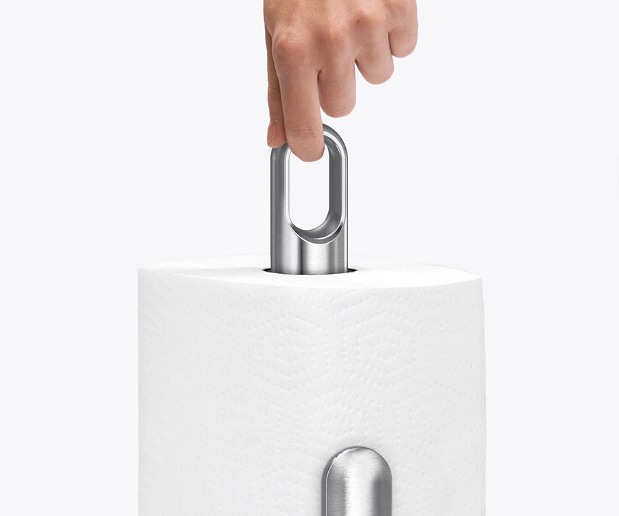 simplehuman ペーパータオルホルダー Tension Arm Paper Towel Holder - Simplehuman