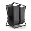 Double X-Frame HamperBlack