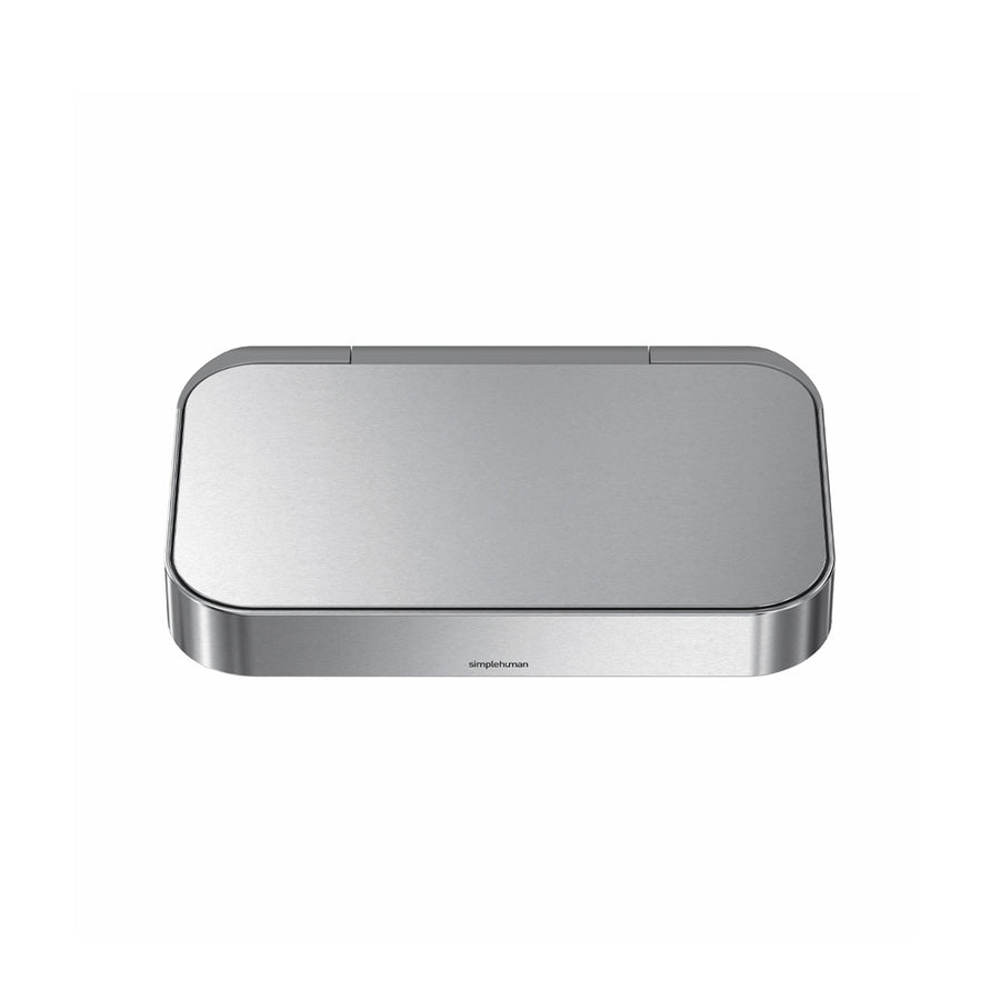 Simplehuman Brushed Stainless Steel Full Lid/Trim Ring Assembly replacement part