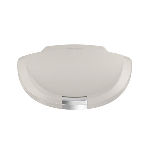Stone Plastic Semi-Round Lid with Slide Lock 