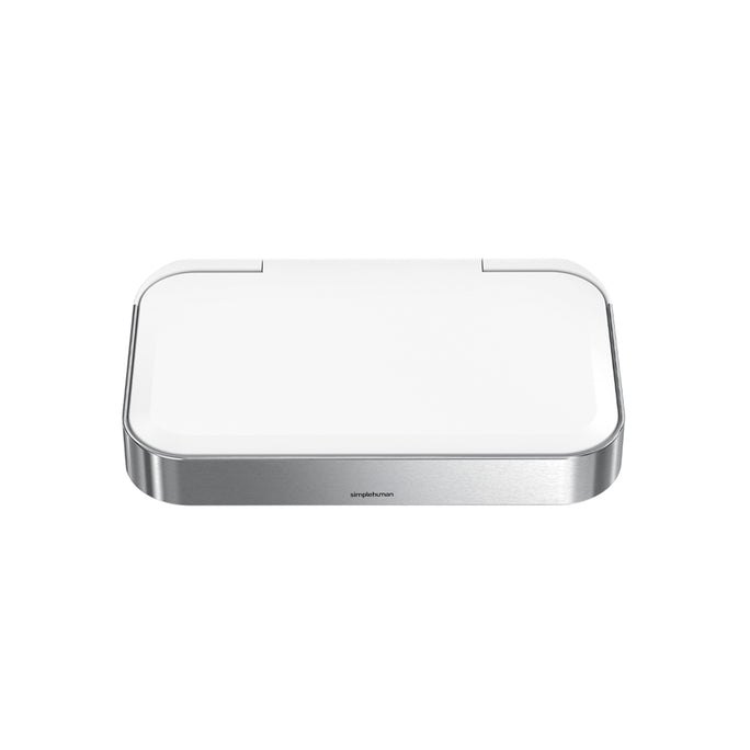 White Plastic Lid/Trim Ring Assembly [Sku:Pd6249]
