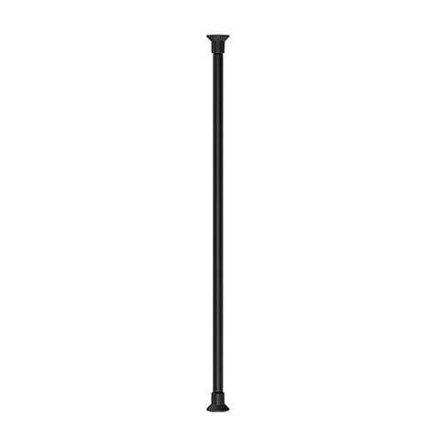 Black Hamper Rod with Knobs For X-Frame Hamper 