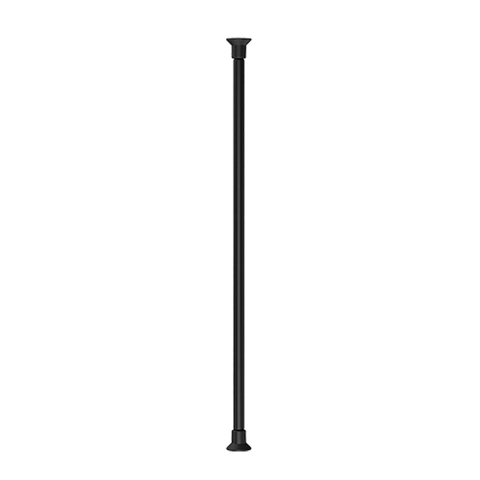 Black Hamper Rod with Knobs For X-Frame Hamper [Sku:Pd6340]