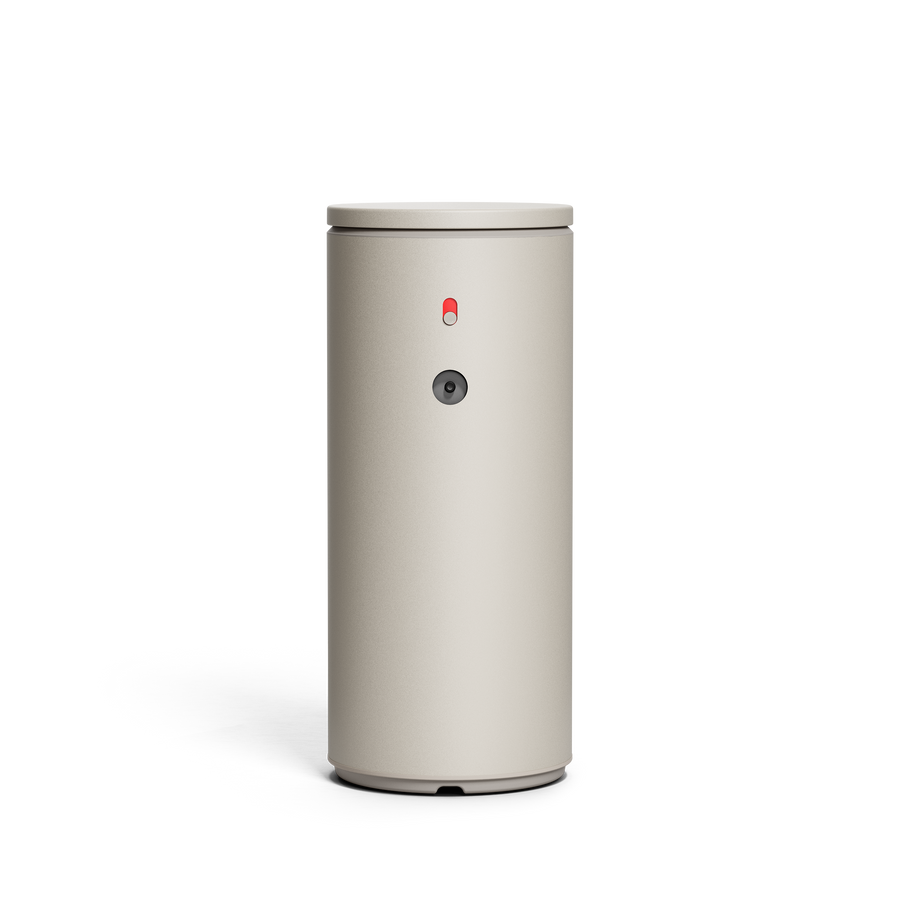 Simplehuman's 9 oz. Sensor Pump, back view. 