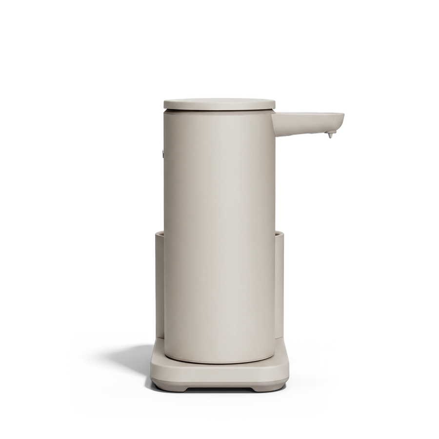 Simplehuman's 14 oz. Sensor Pump from a side view. 