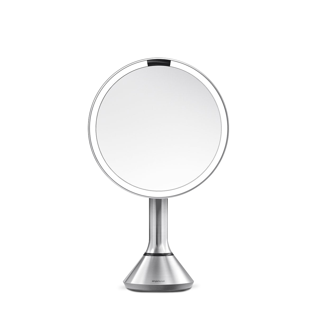 Sensor Mirror Round - 8 Inch / Brushed