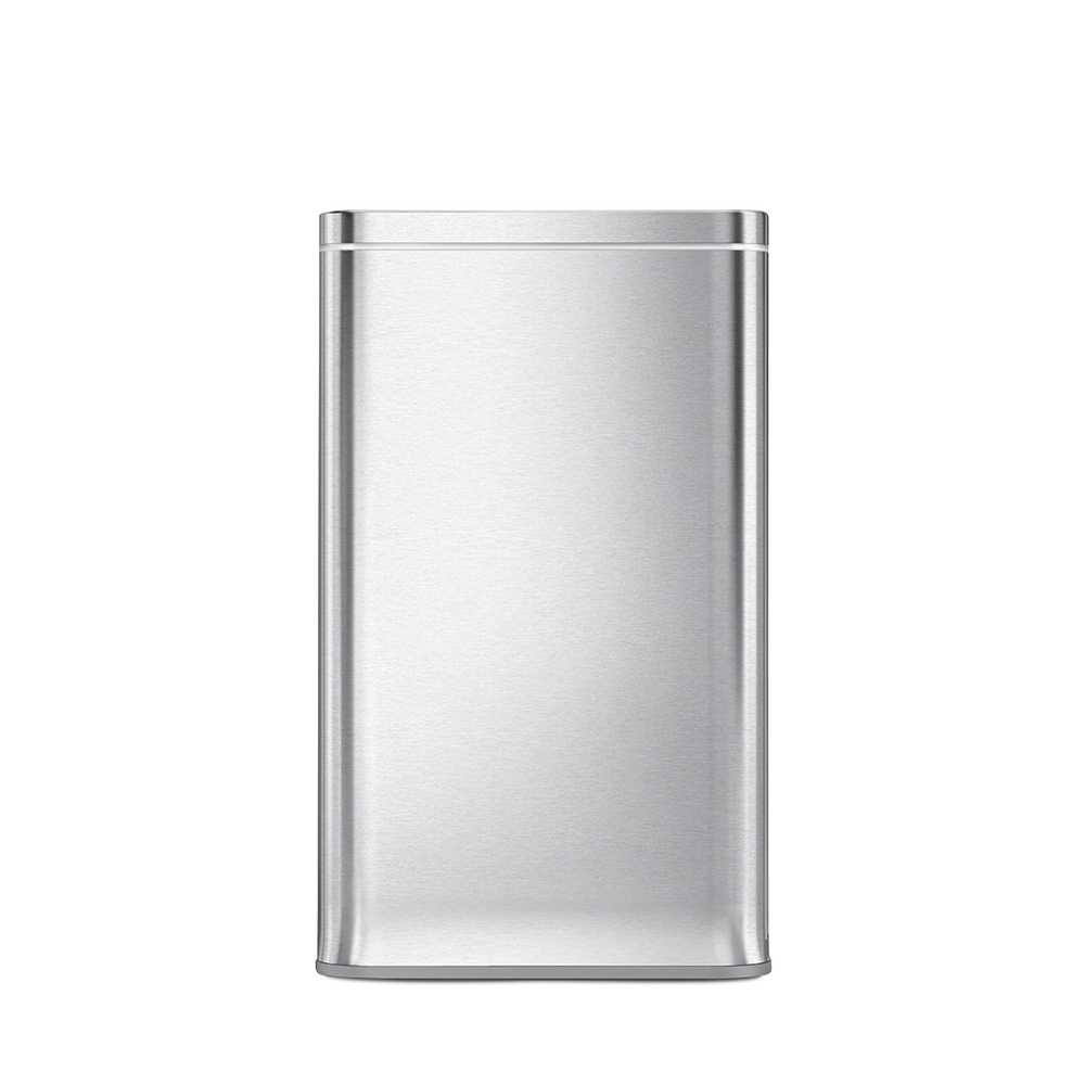 Simplehuman Cleanstation in Brushed Stainless Steel. Sleek UV-C sanitizing station for hands-free use.